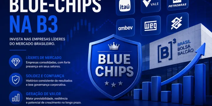 Painel de cotações da Bolsa de Valores com gráficos de ações e análise técnica