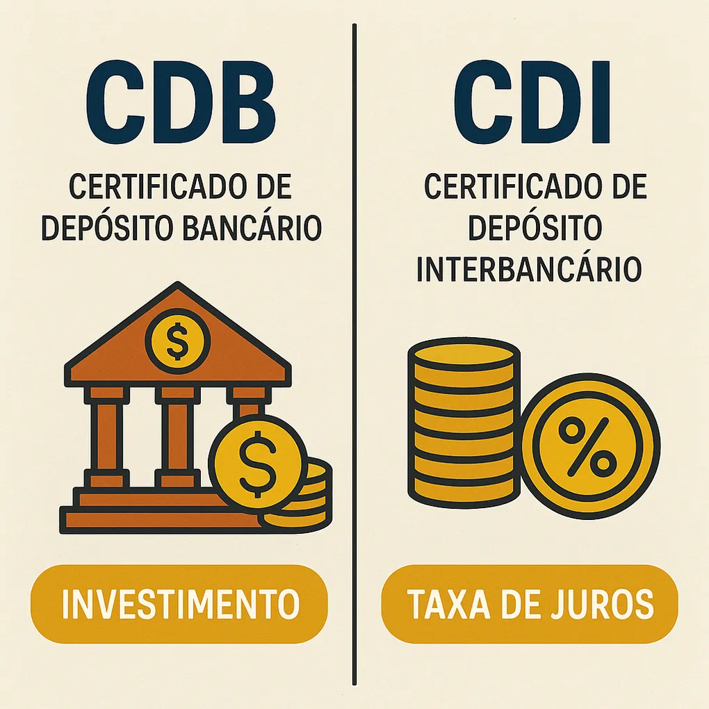 CDB vs. CDI: O Que é, Qual a Diferença e Como Render Mais (Guia 2025)