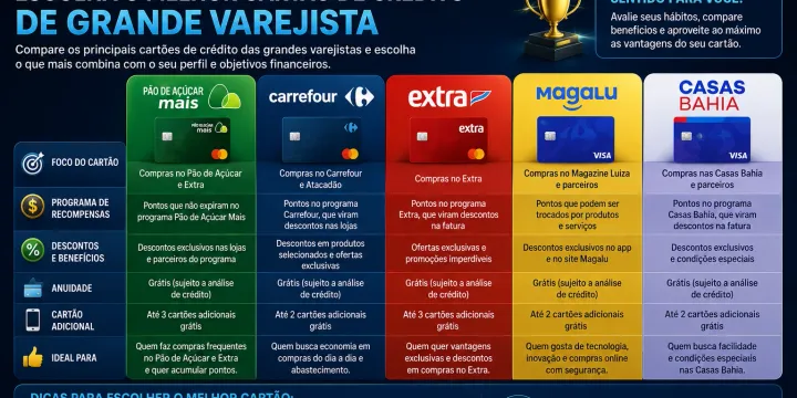 Ilustração representativa sobre Comparativo de Gigantes: Escolha o Melhor Cartão de Crédito