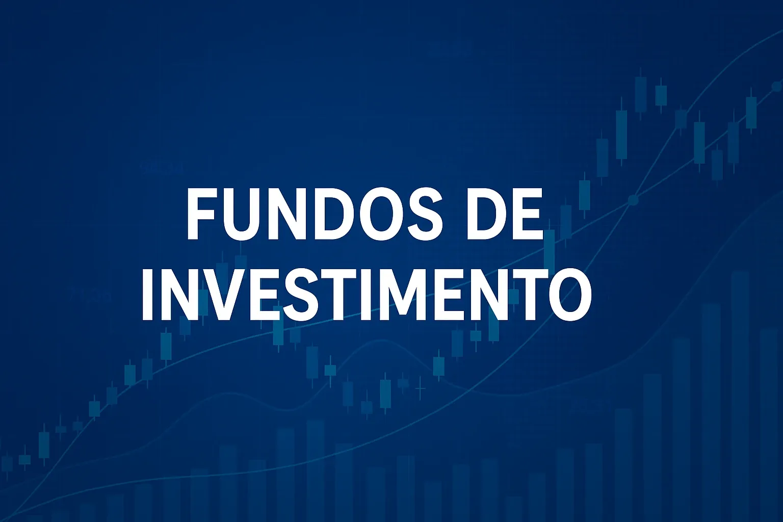 Ilustração sobre fundos imobiliários com prédios e gráficos de rendimentos