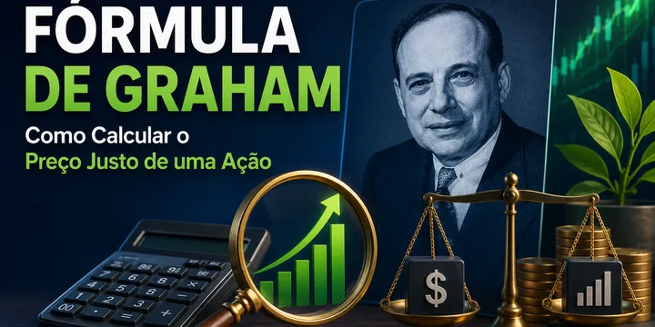 Painel de cotações da Bolsa de Valores com gráficos de ações e análise técnica