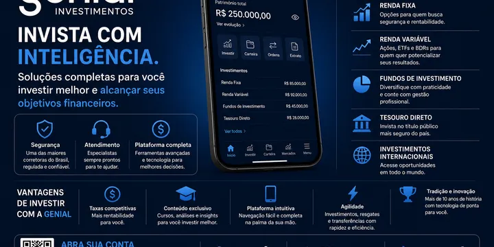 Genial Investimentos: Como Funciona e Vale a Pena Investir em 2026?