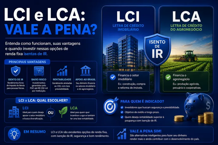LCI e LCA 2026: O Que É, Como Funciona e Vale a Pena? (Guia)