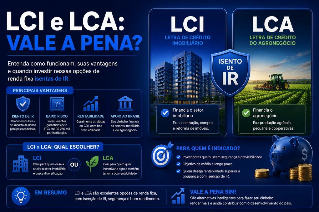 LCI e LCA 2026: O Que É, Como Funciona e Vale a Pena? (Guia)