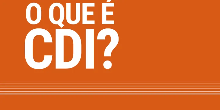 Image mostrando um texto pergutando o que é CDI