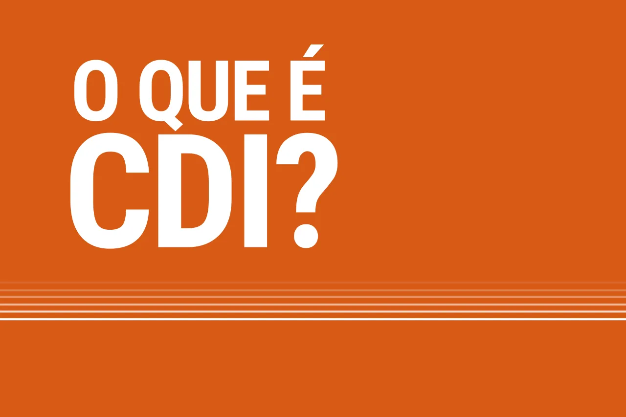 Image mostrando um texto pergutando o que é CDI