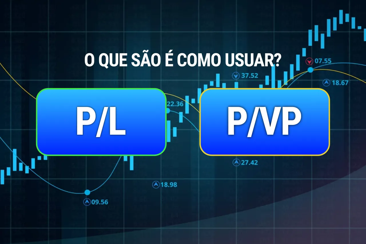 Ilustração representativa sobre P/L e P/VP: O que são e como usar para saber se uma ação