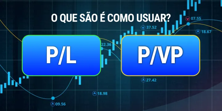 Ilustração representativa sobre P/L e P/VP: O que são e como usar para saber se uma ação