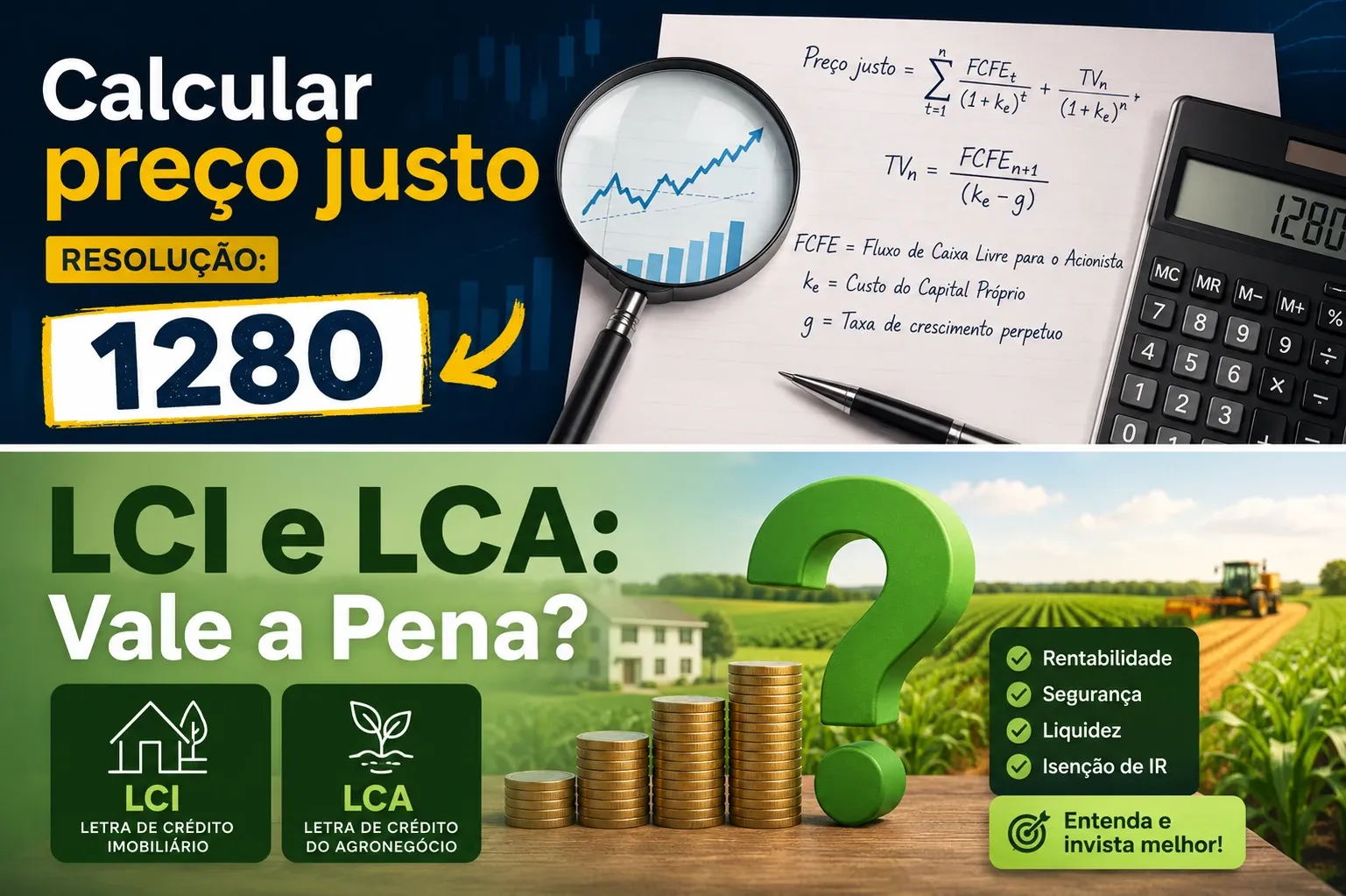 Ilustração representativa sobre Como Calcular o Valor Intrínseco de uma Ação: Guia Completo 2026