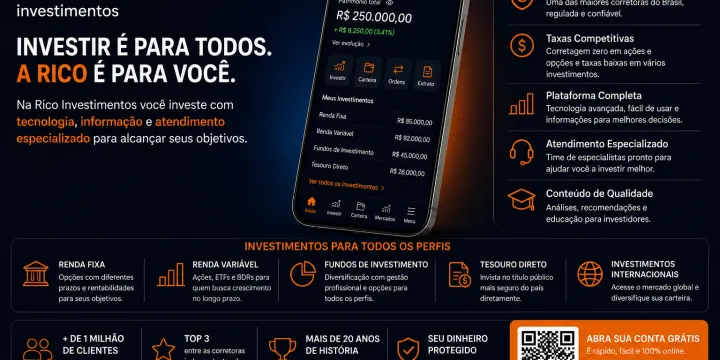 Rico Investimentos: Guia Completo Para Iniciantes em 2026