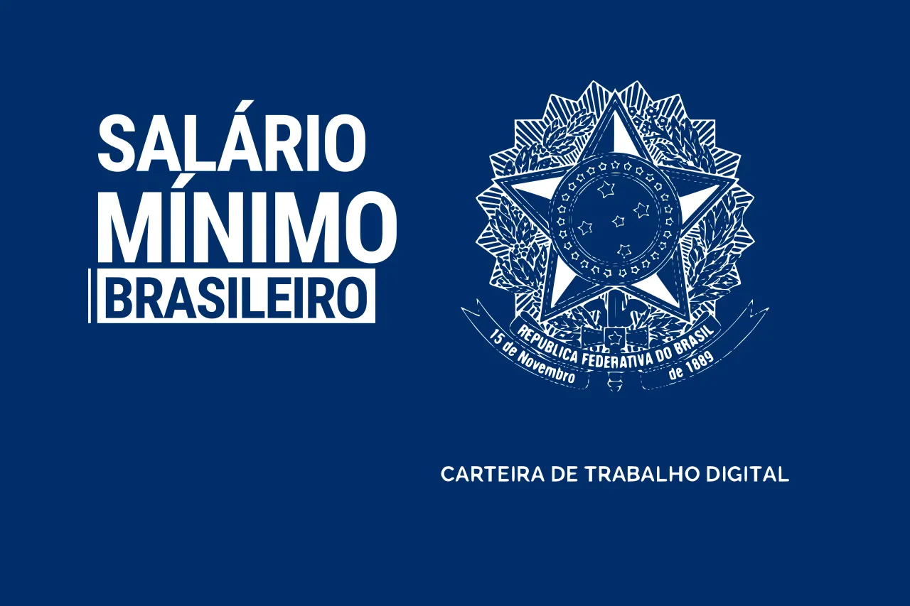 Ilustração representativa sobre Salário Mínimo 2026: R$ 1.621,00 oficial + reajuste de 6,79%