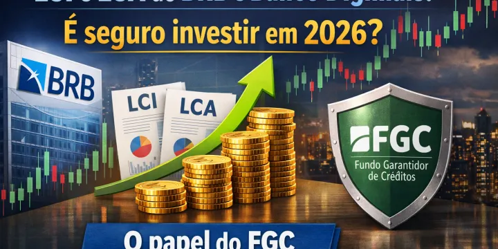 Ilustração conceitual de investimentos em renda fixa e títulos públicos