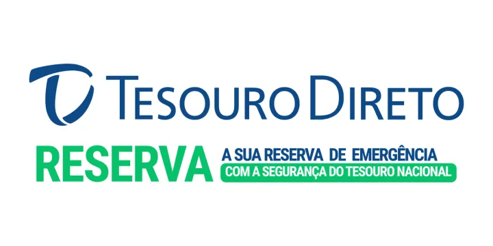 Ilustração conceitual do Tesouro Reserva e de uma reserva de emergência em renda fixa